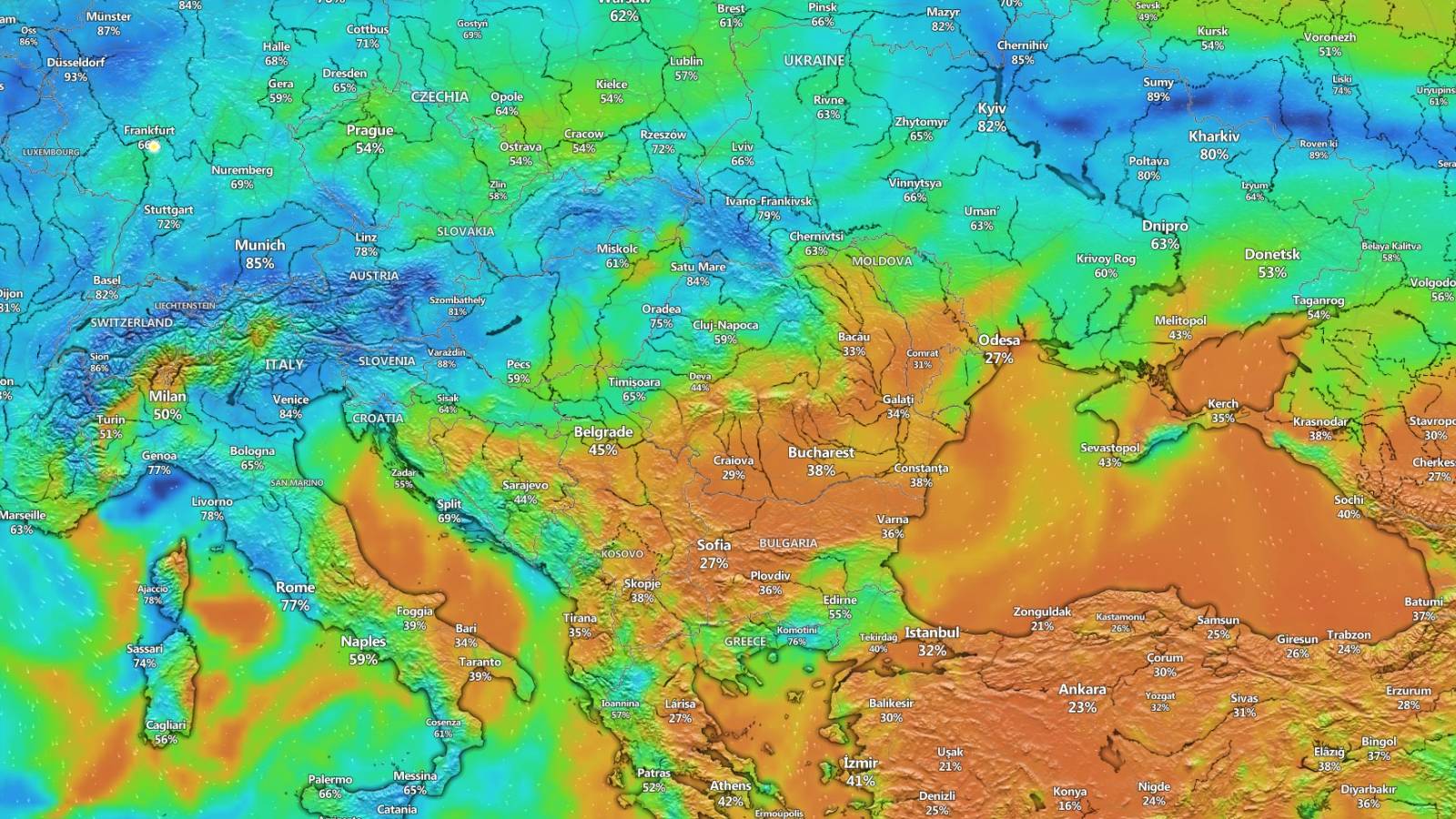 ANM Officiële mededelingen LAATSTE MOMENT Weersverwachting april - mei 2024 Roemenië