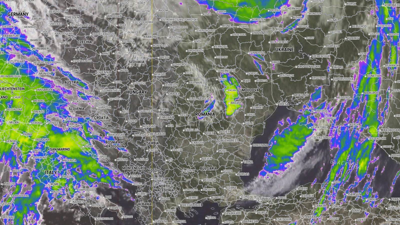 AVERTIZARE Oficiala ANM NOWCASTING ULTIM MOMENT Cod Meteorologic Romania 3 Aprilie 2024