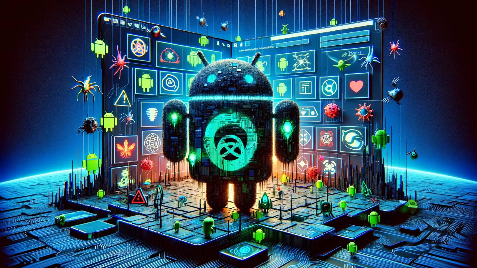 Android-BEDROHUNG Extrem ernste Millionen von Menschen auf der Welt