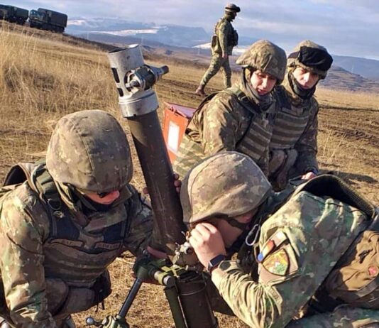 Roemeens leger BELANGRIJKE Officiële acties LAATSTE MOMENT Soldaten vol oorlog Oekraïne