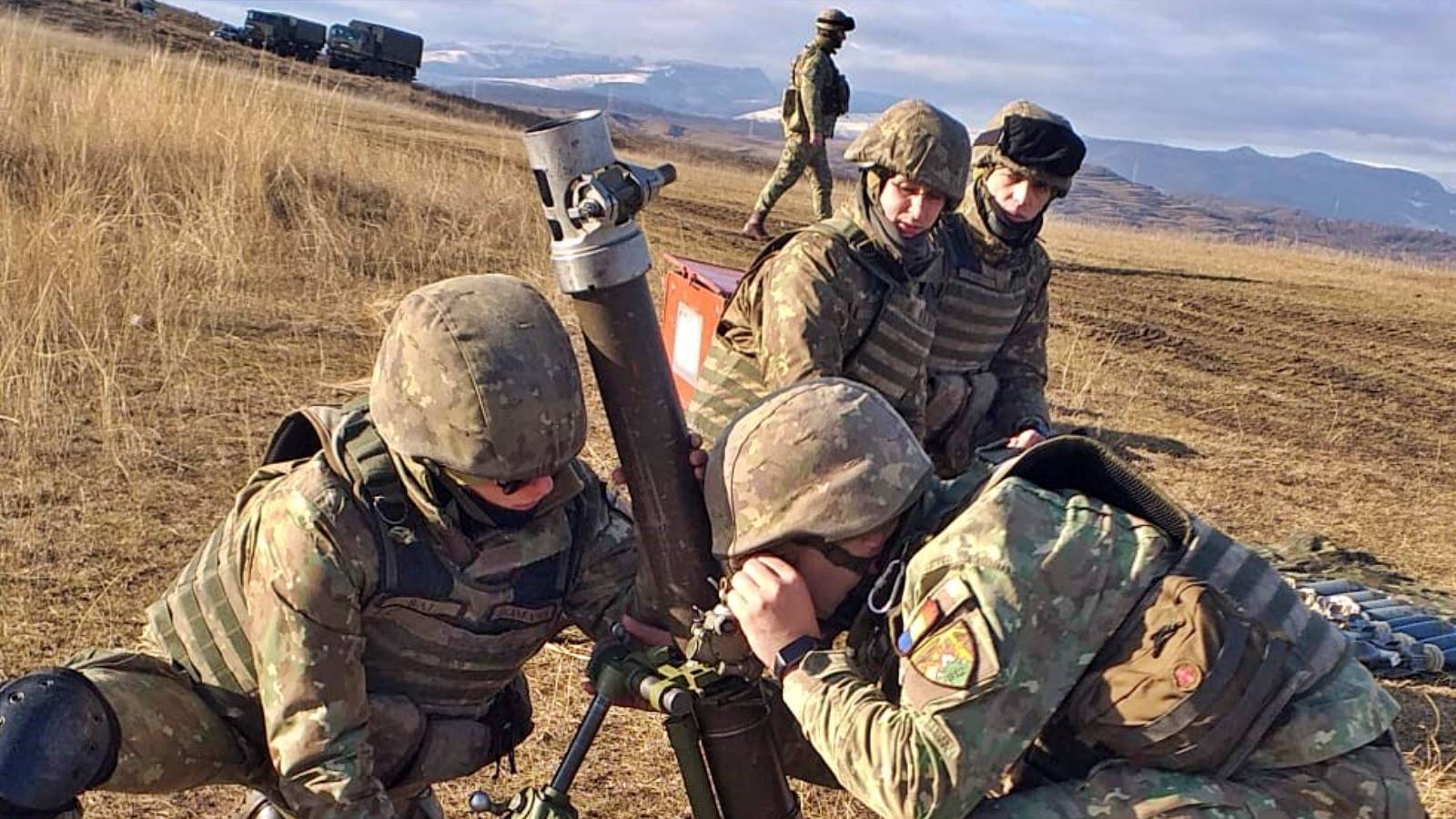 Ejército rumano Acciones oficiales IMPORTANTES ÚLTIMO MOMENTO Soldados llenos de guerra Ucrania