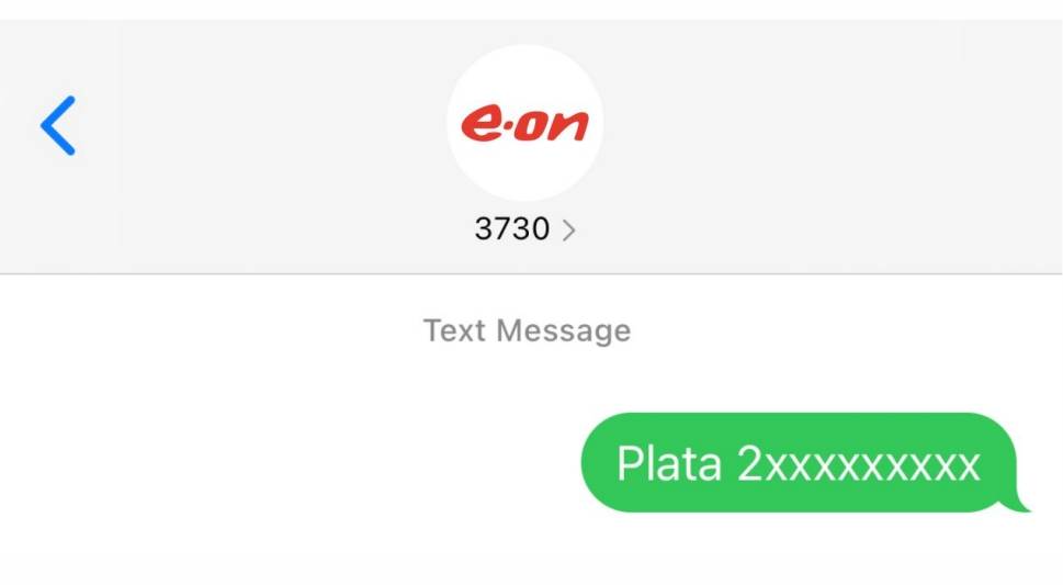 E.ON Formal Anunt ULTIM MOMENT Notificare IMPORTANTA Romani plata sms