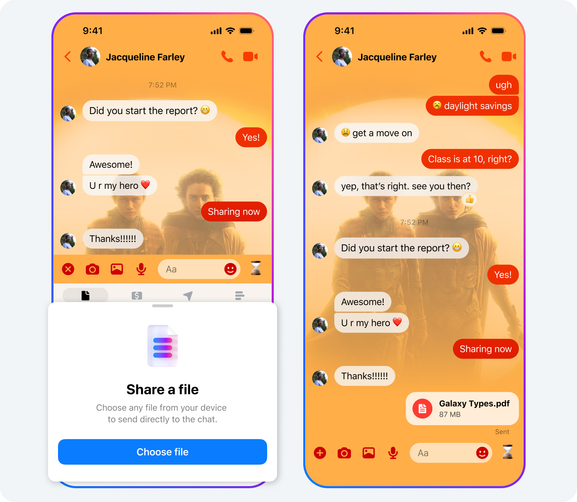 Facebook Messenger lance des mises à jour officielles IMPORTANTES Fichiers iPhone Android 100 Mo