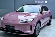 Huawei lanceert officieel Aito M5, de nieuwe elektrische auto van het specifieke merk