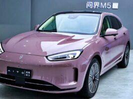 Huawei lanceert officieel Aito M5, de nieuwe elektrische auto van het specifieke merk