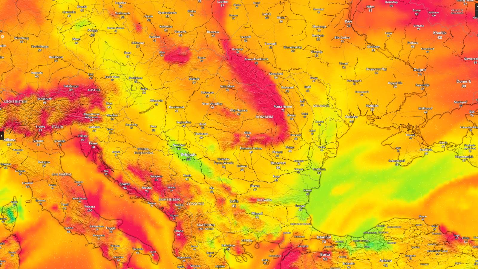 ANM ALERTA Cod Meteorologic Oficial ULTIM MOMENT Romania 1 Mai 2024
