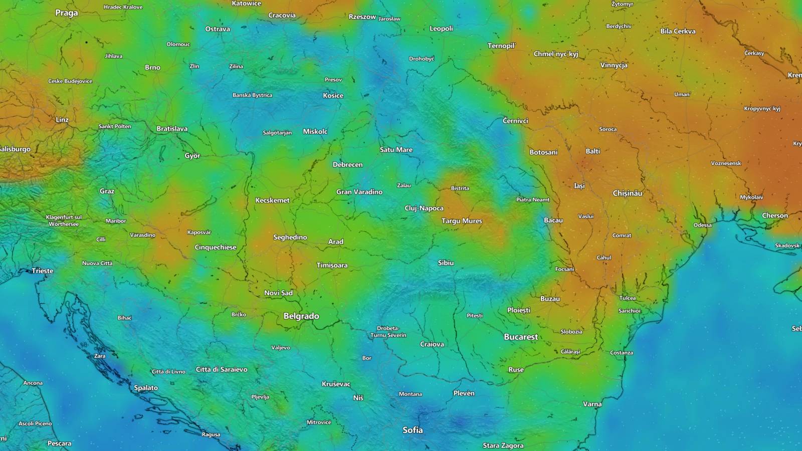 ANM AVERTIZARILE NOWCASTING Oficiale ULTIM MOMENT Coduri Meteorologice Romania 20 Mai 2024