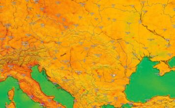 ANM's officielle vejrkodeadvarsel NOWCASTING LAST MOMENT Rumænien 14. maj 2024