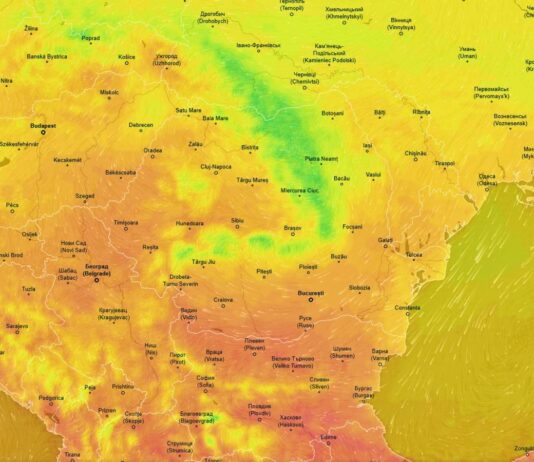 ATENCIÓN ANM Meteorológico Oficial NOWCASTING ÚLTIMO MOMENTO Rumania 8 de mayo de 2024