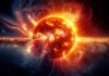 Kraftig soludbrud registreret alvorlig påvirkning på jorden