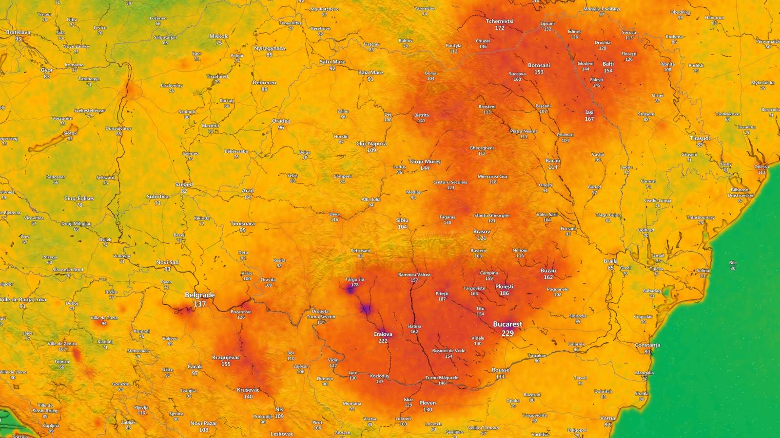 ANM 3 Coduri PORTOCALII AVERTIZARI Meteorologice NOWCASTING Oficiale ULTIM MOMENT 4 Iunie 2024 Romania