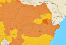 ANM ALERTA Cod ROSU Oficial NOWCASTING ULTIM MOMENT 10 Iunie 2024 Romania