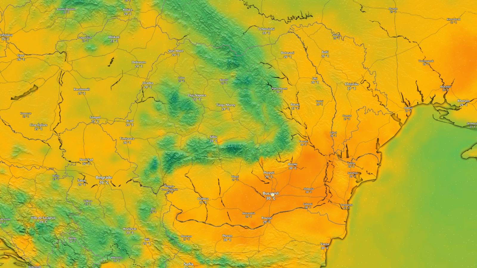 ANM AVERTIZARILE Noi Coduri Meteorologice NOWCASTING Oficiale ULTIM MOMENT 5 Iunie 2024 Romania
