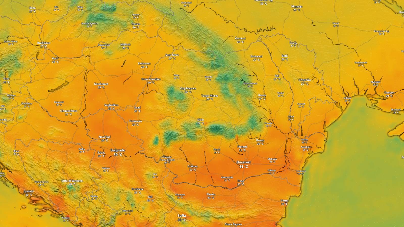 ANM Actualizare Oficiala ULTIM MOMENT Informarea Prognozei Meteo Starii Vremii Romania 2 Saptamani