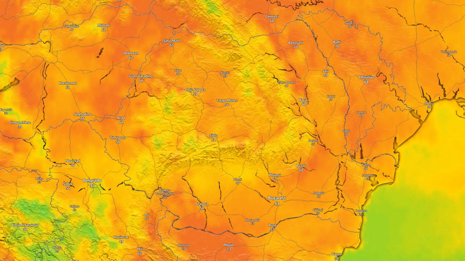 ANM Cod ATENTIONARE Meteorologica Oficiala ULTIM MOMENT 27 Iunie 2024 Romania
