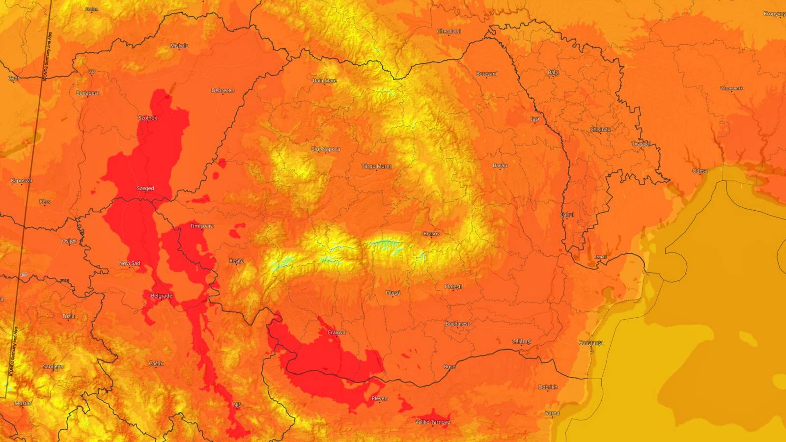 ANM Codurile AVERTIZARILE Meteorologice Oficiale ULTIM MOMENT 7 Iulie 2024 Romania