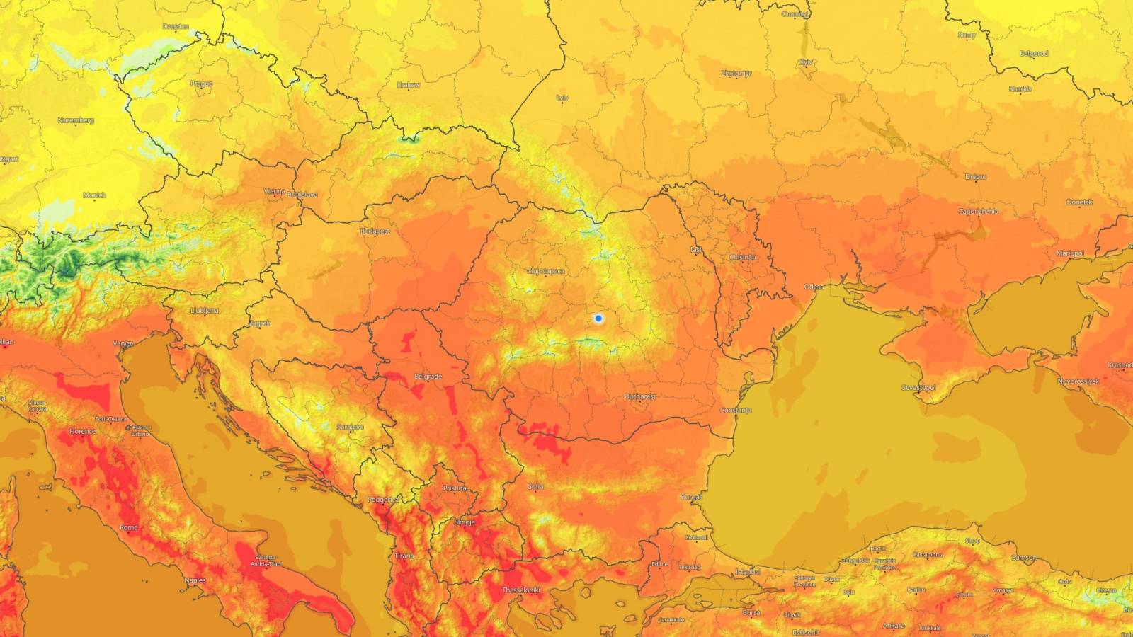 ANM ATENȚIONAREA Meteorologică ULTIM MOMENT Oficială 8 August 2024 România