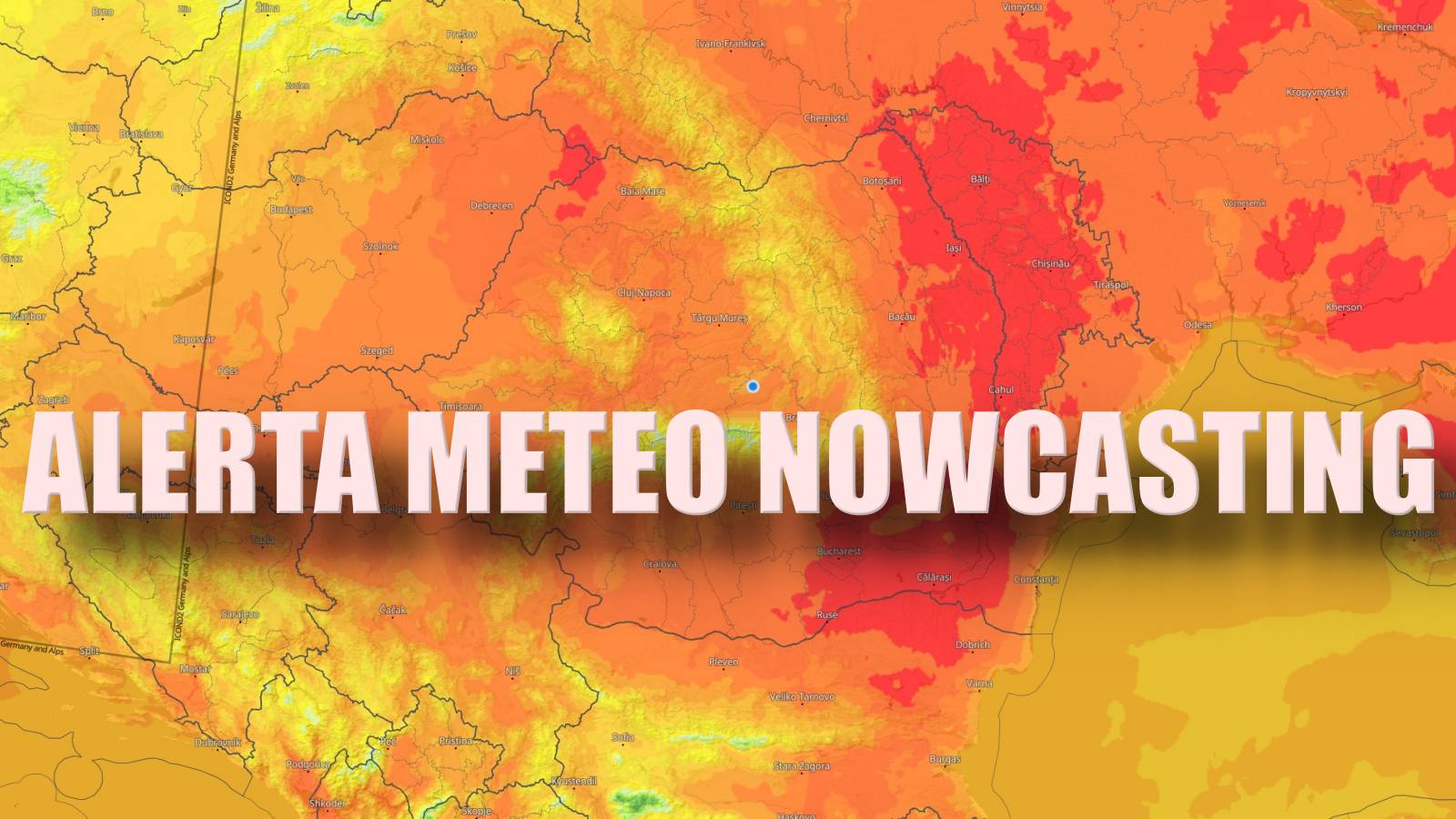ATENȚIONAREA ANM NOWCASTING Meteorologică Oficială ULTIM MOMENT România 21 August 2024
