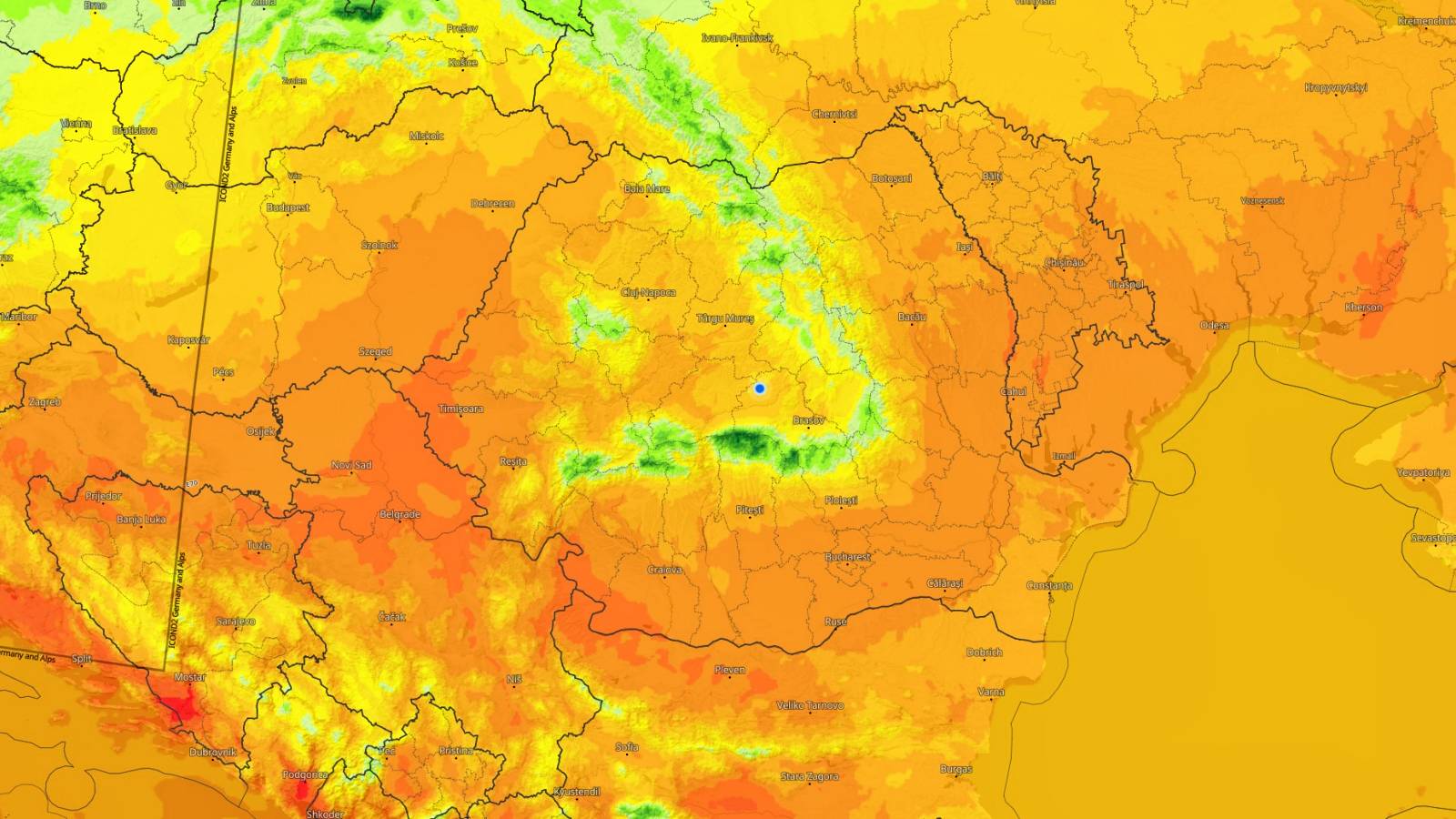 Vremea ATENTIONARE Meteorologica Oficiala ANM ULTIM MOMENT 5 August 2024 Romania