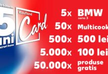 Kaufland Card Implineste 5 Ani de Oferte Speciale cu o Mega Tombola pentru Romani kaufland card 5 ani tombola