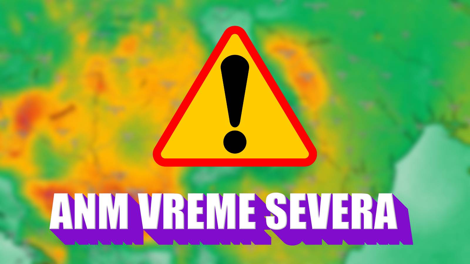 Cod ANM AVERTIZARE Meteorologica NOWCASTING Oficiala ULTIM MOMENT 22 Decembrie 2024 Romania