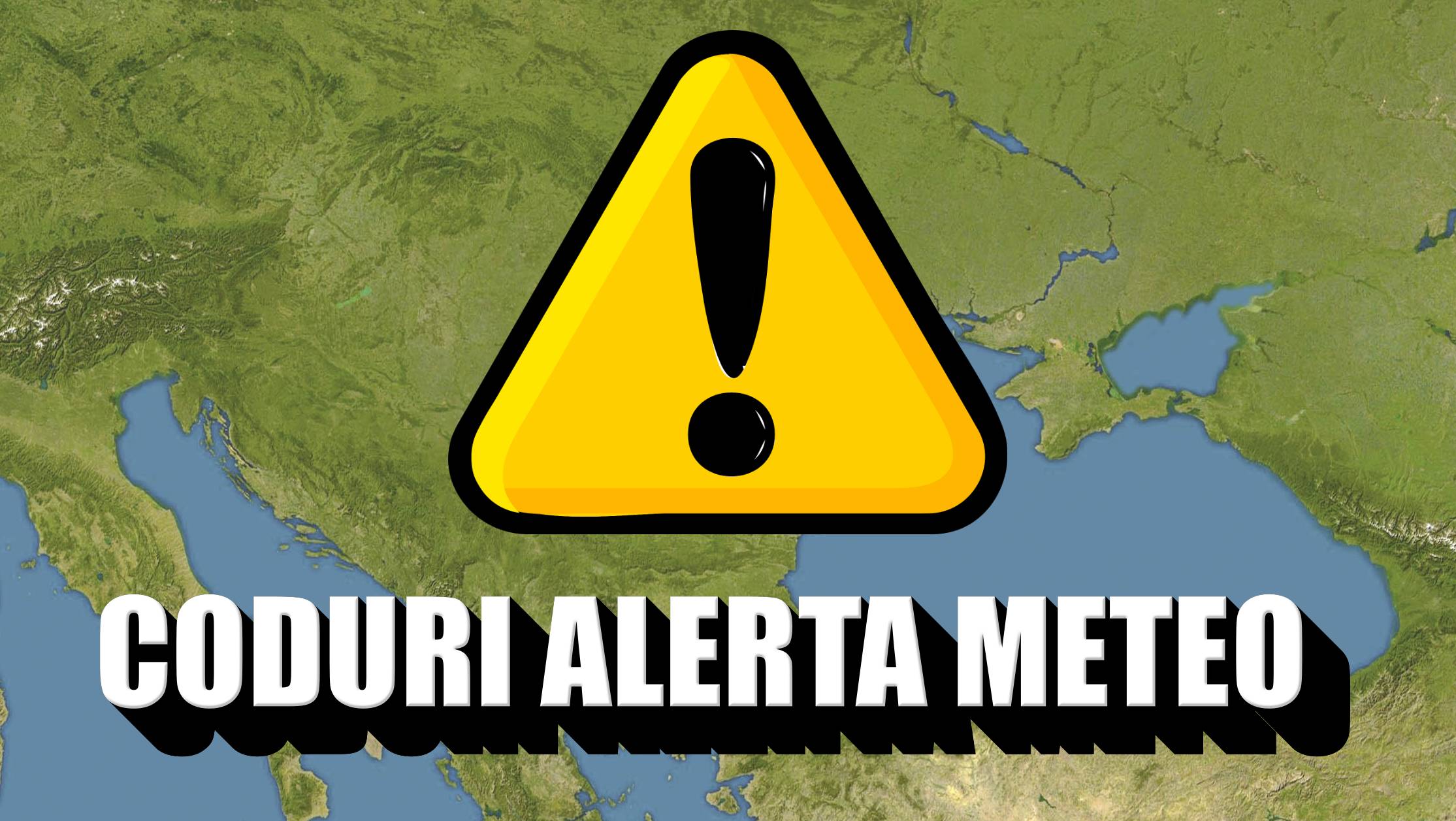 Coduri PORTOCALII Meteorologice ANM NOWCASTING Vreme SEVERA Romania 17 Decembrie 2024