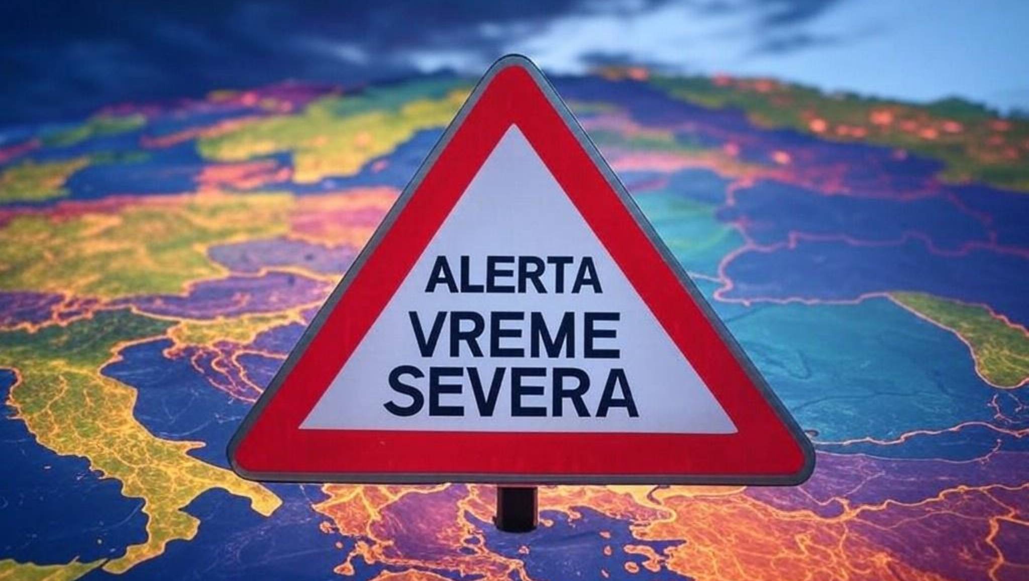 ALERTA Vreme SEVERA Meteorologica ANM Oficiala NOWCASTING Romania 8 Ianuarie 2025