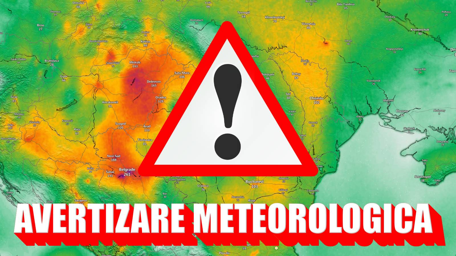 ANM ATENTIONARE Meteorologica Oficiala ULTIM MOMENT Vreme SEVERA 4 Ianuarie 2025 Romania