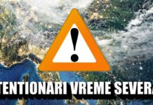 3 AVERTISMENTE Meteorologice ANM Nowcasting ULTIMA ORA Romania 23 Aprilie 2025