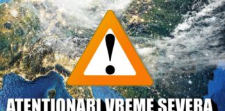 3 AVERTISMENTE Meteorologice ANM Nowcasting ULTIMA ORA Romania 23 Aprilie 2025