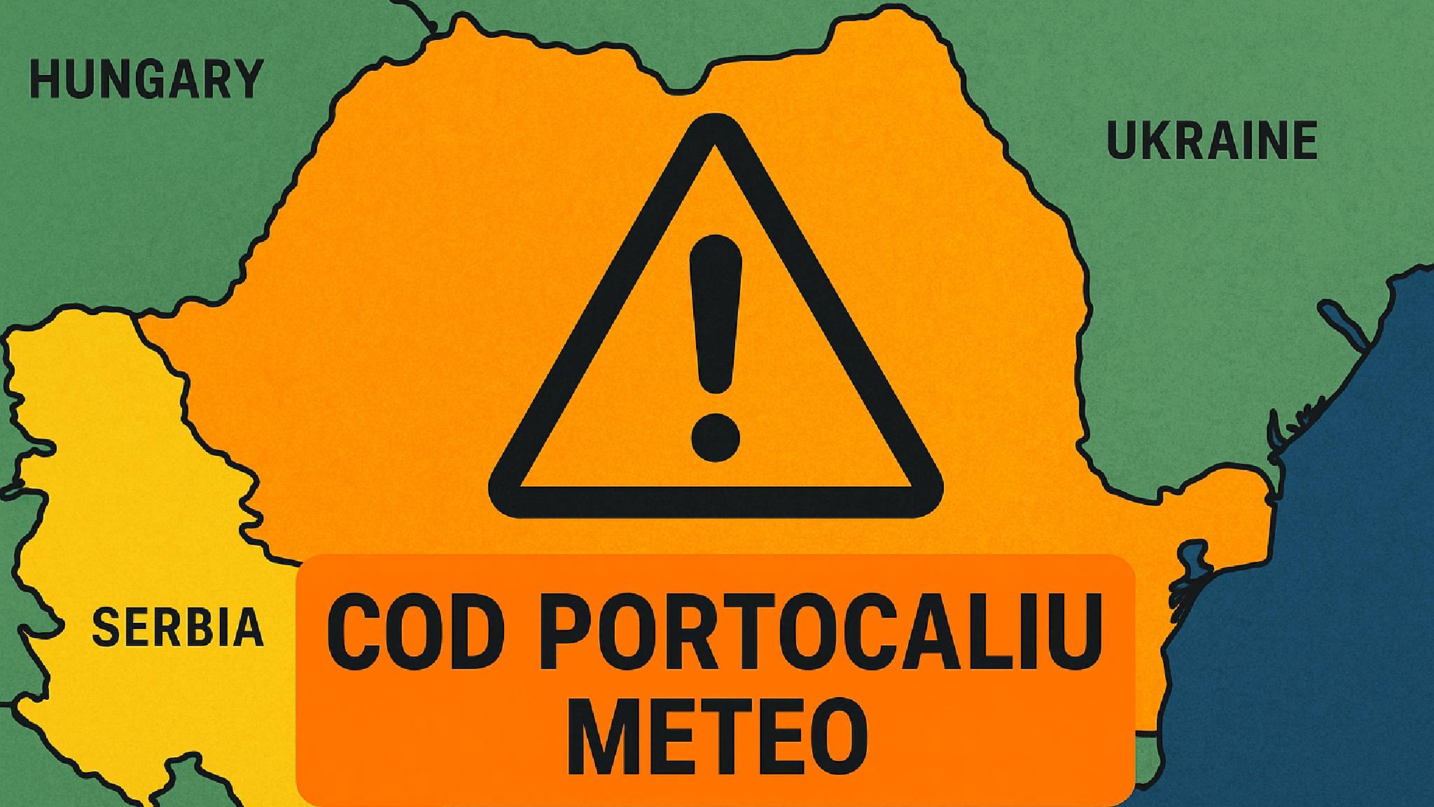 COD Portocaliu Meteorologic ANM Oficial NOWCASTING de ULTIMA ORA in Romania pe 19 Mai 2025