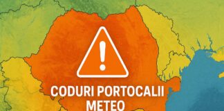 Coduri PORTOCALII Meteorologice ANM Oficiale NOWCASTING ULTIMA ORA 23 Mai 2025 Romania