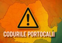 Codurile PORTOCALII Meteorologice ANM NOWCASTING Oficiale ULTIMA ORA 5 Iunie 2025 Romania