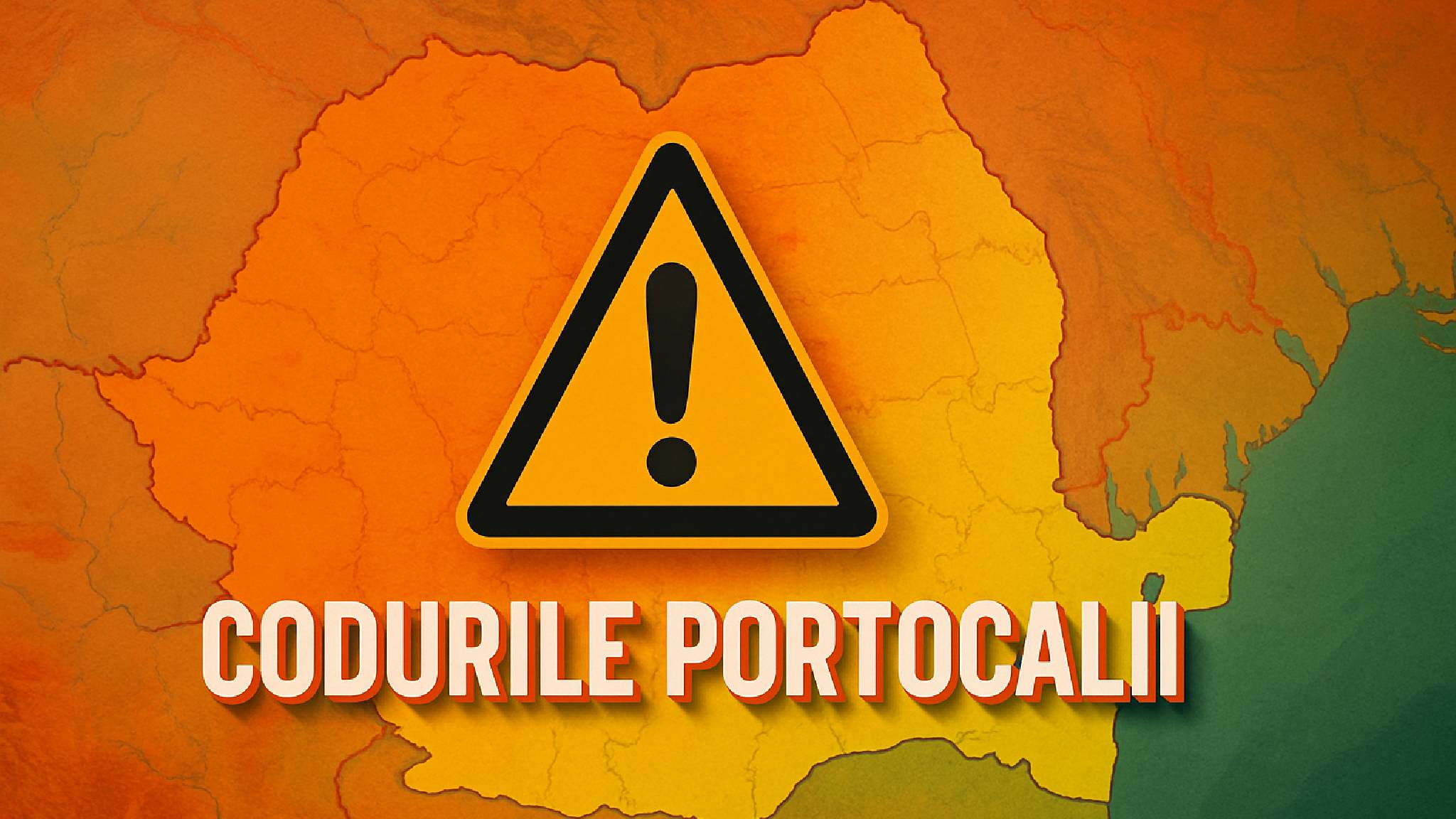 Codurile PORTOCALII Meteorologice ANM NOWCASTING Oficiale de ULTIMA ORA pe 5 Iunie 2025 in Romania