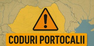 Codurile PORTOCALII Meteorologice ANM Oficiale NOWCASTING ULTIMA ORA Romania 4 Iunie 2025