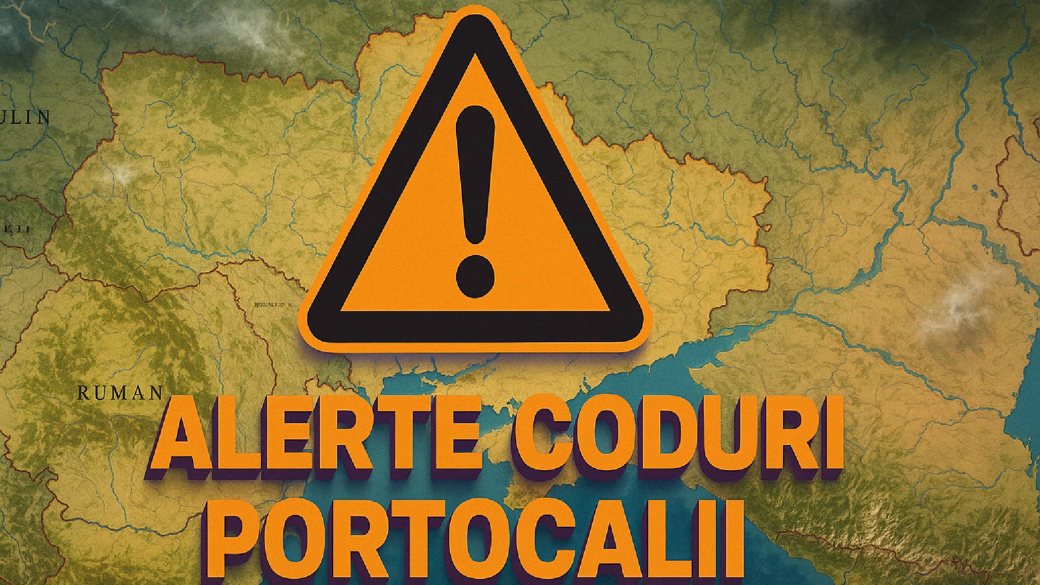 Multiple Coduri PORTOCALII ANM cu ALERTE Meteo de ULTIMĂ ORĂ Oficiale NOWCASTING în România pe 27 Iunie 2025