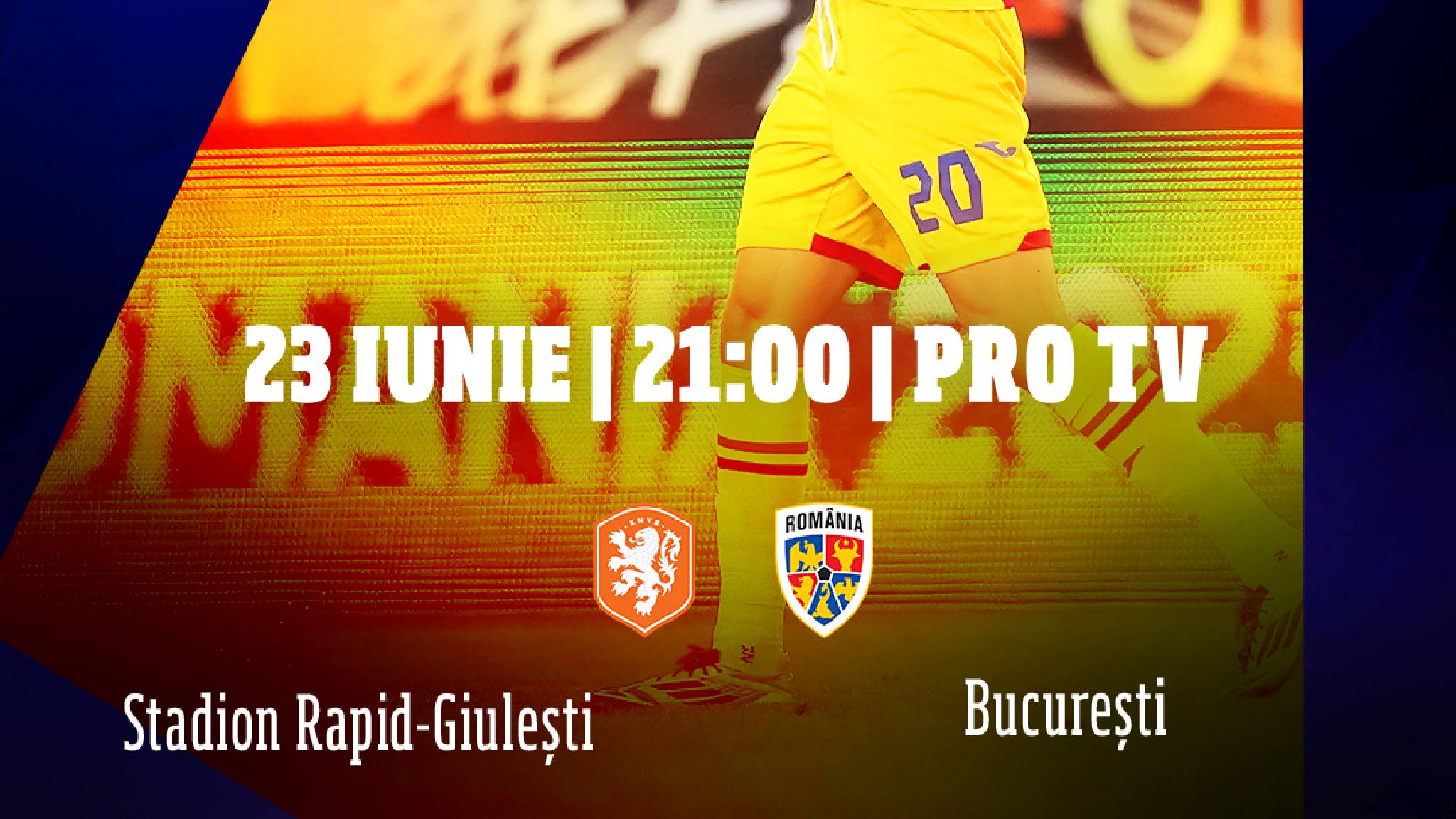 OLANDA U19 – ROMANIA U19 LIVE PRO TV de la EURO 2025 U19