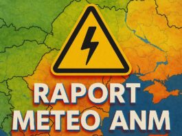 Raportul ANM Meteorologic Oficial Ultim Moment Emis Romania 26 Iunie 2025