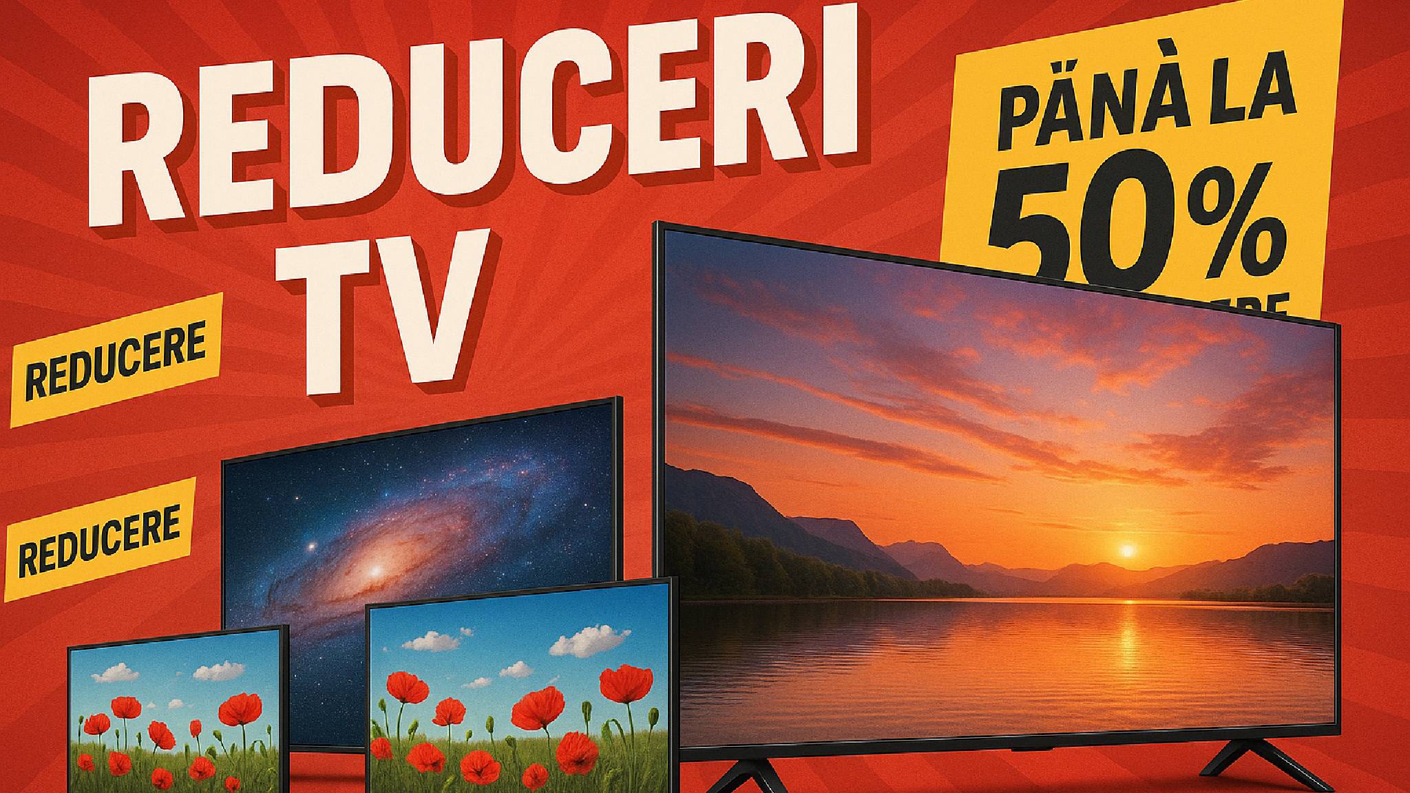 Reduceri la Televizoare Resigilate la eMAG cu Prețuri de la 350 de LEI în România
