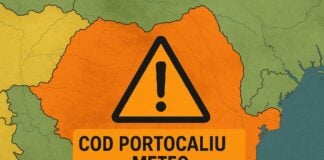 ALERTA Cod PORTOCALIU NOWCASTING ANM Oficiala ULTIM MOMENT Romania 3 Iulie 2025