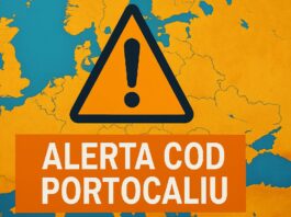 ANM Codul Portocaliu Meteorologic Vreme Severă Imediată 21 Iulie 2025 România