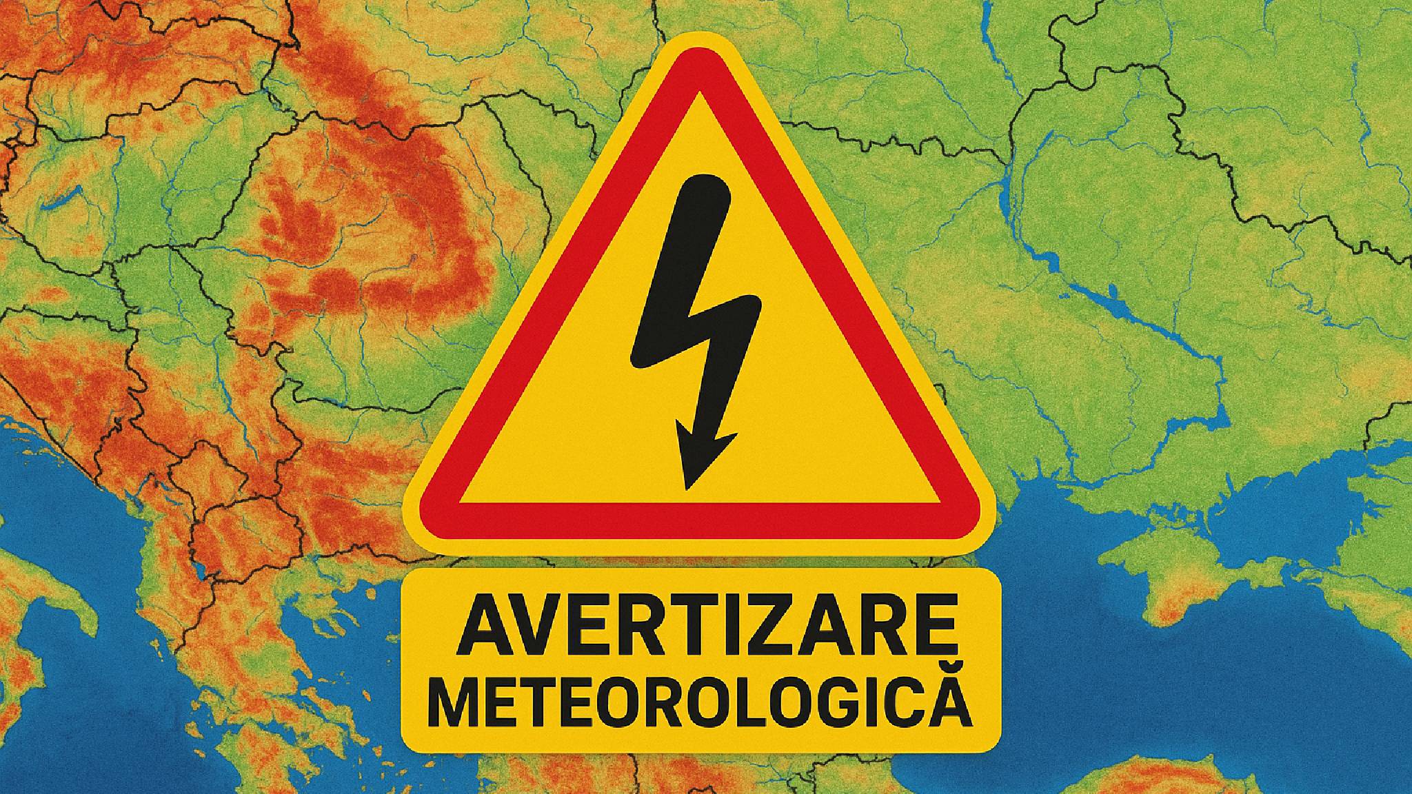 AVERTIZAREA Meteo ANM Oficiala de Ultima Ora emisa pe 1 Iulie 2025 pentru Romania