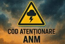 Atenționare Meteorologică ANM Cod Galben Instabilitate Atmosferică România 31 Iulie 2025