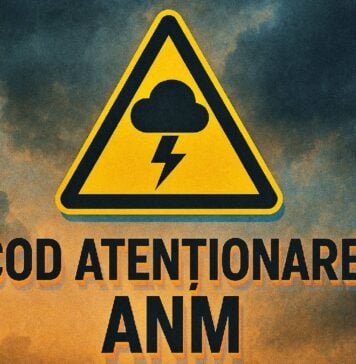 Atenționare Meteorologică ANM Cod Galben Instabilitate Atmosferică România 31 Iulie 2025