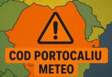 Cod Meteorologic PORTOCALIU Nowcasting ANM Emis Urgență Vreme Severă România 22 Iulie 2025