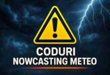 Codurile Meteorologice NOWCASTING Oficiale ANM Vreme EXTREMA Romania 9 Iulie 2025