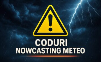 Codurile Meteorologice NOWCASTING Oficiale ANM Vreme EXTREMA Romania 9 Iulie 2025