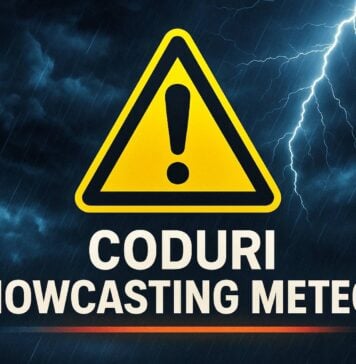 Codurile Meteorologice NOWCASTING Oficiale ANM Vreme EXTREMA Romania 9 Iulie 2025