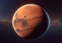 Planeta Marte viata argila