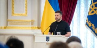 Volodimir zelenski discutii macron von der leyen